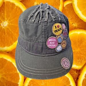 Concept One Peace‎ Patch Hook and Loop Adjustable Hat Cap